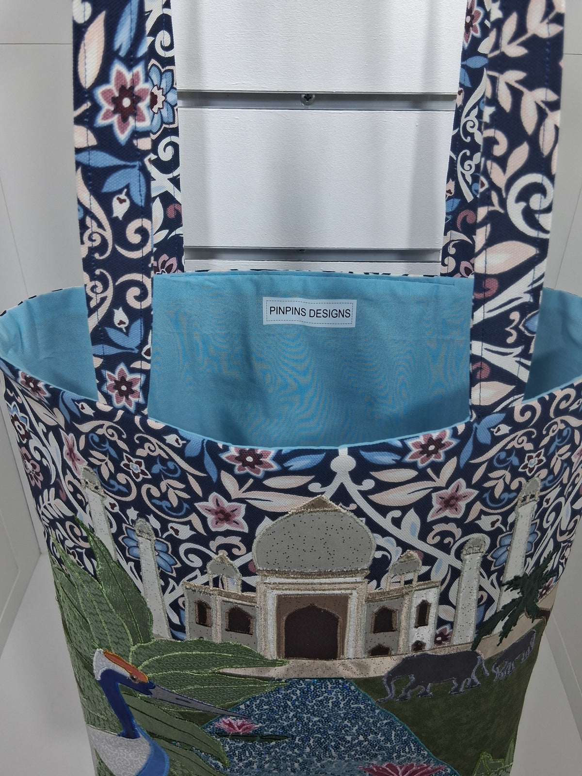 India in Bloom Tote Bag