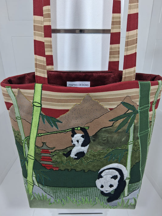 Panda Sanctuary Tote Bag