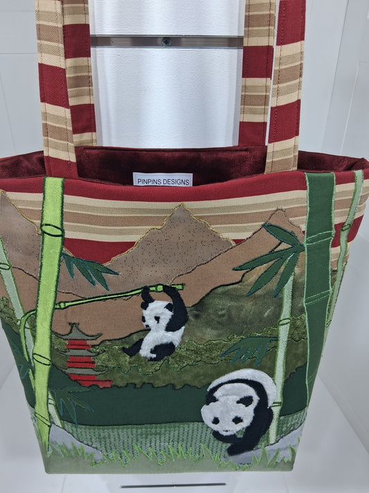 Panda Sanctuary Tote Bag