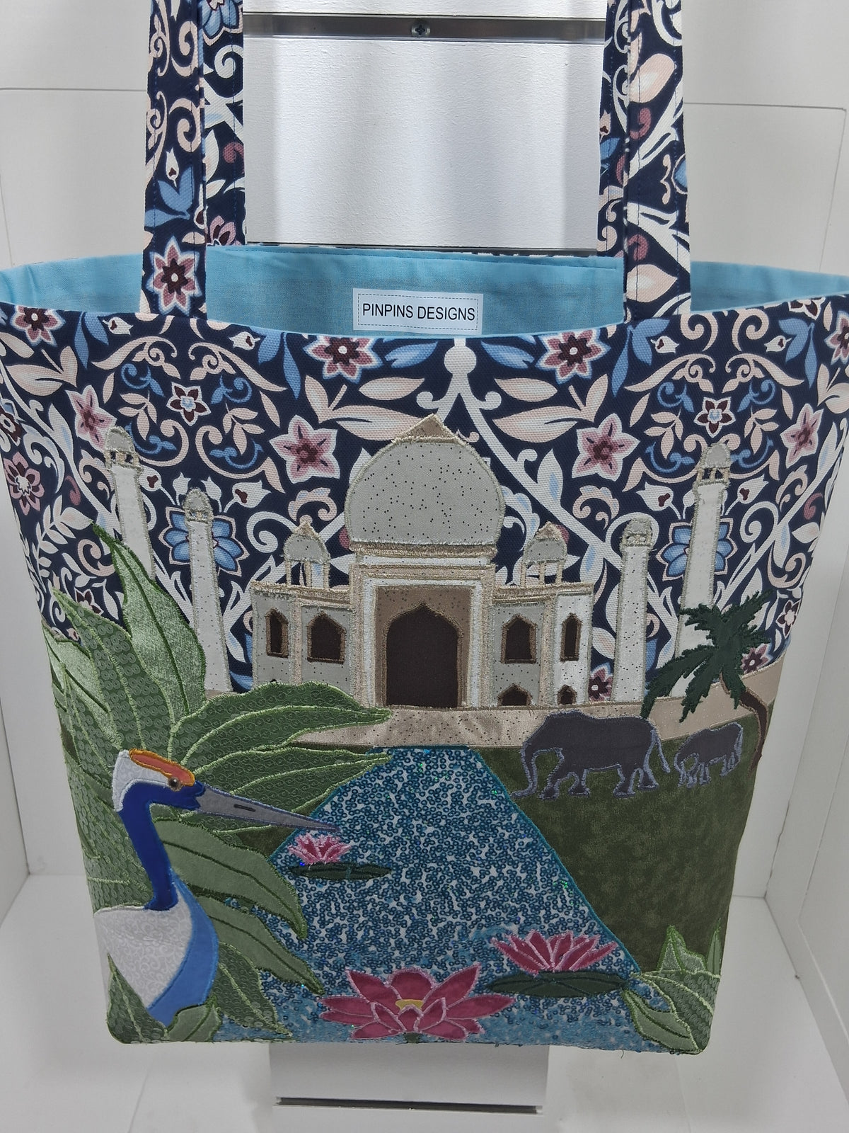 India in Bloom Tote Bag